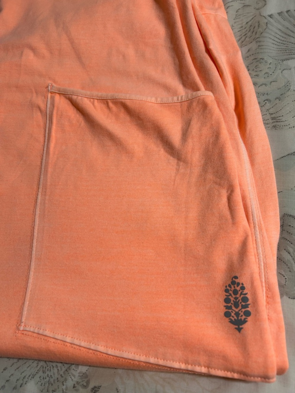 Free People Movement Hot Shot Onesie. Color Pastel Peach - Picture 4 of 9